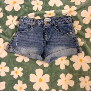 Celebrity Pink Blue Jean Shorts